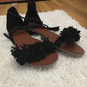 Mossimo black sandals